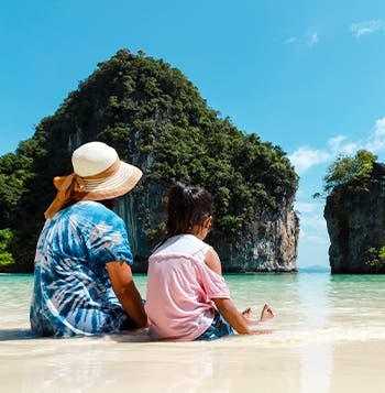 Family: Bangkok & Phuket beach relax