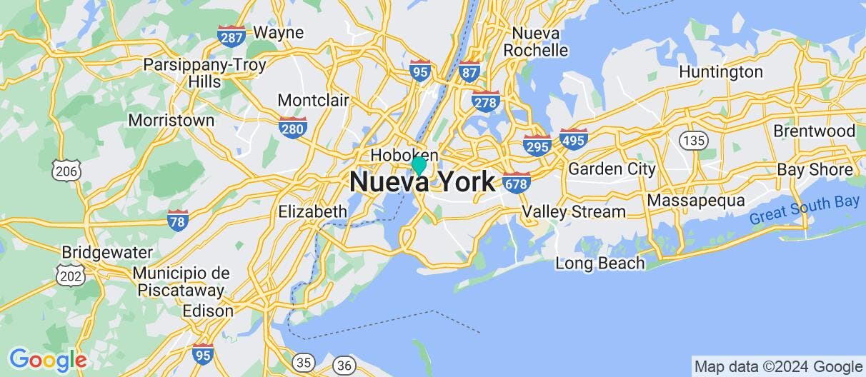 Map of Una Nochevieja mágica en Nueva York