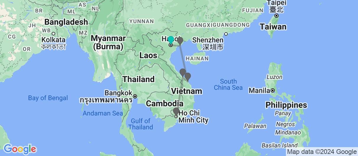 Map of Vietnam wonders: From North to South