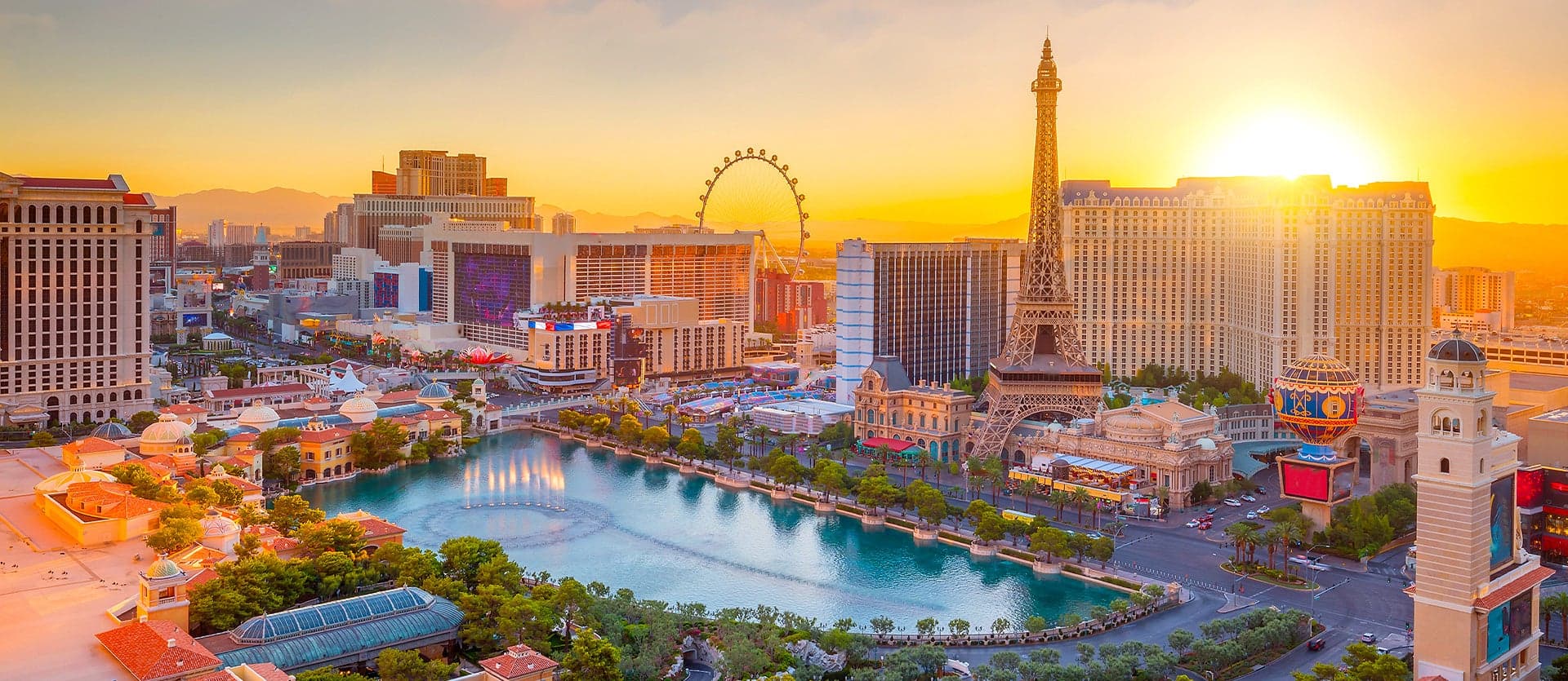 Aerial city view <span class="iconos separador"></span> Las Vegas