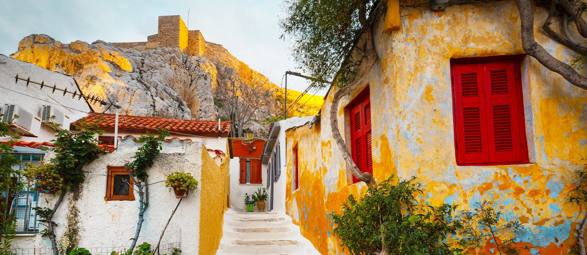 Anafiotika Neighborhood <span class="iconos separador"></span> Athens