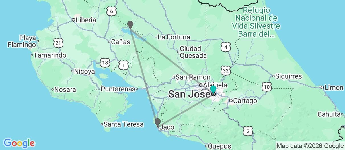 Trip map