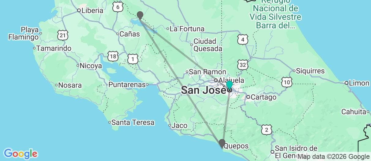 Trip map