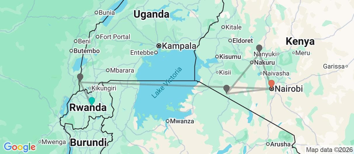 Trip map