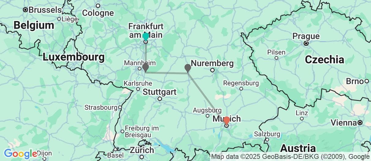 Trip map