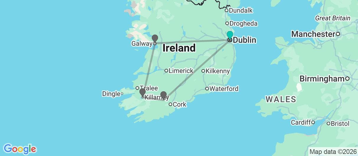 Trip map
