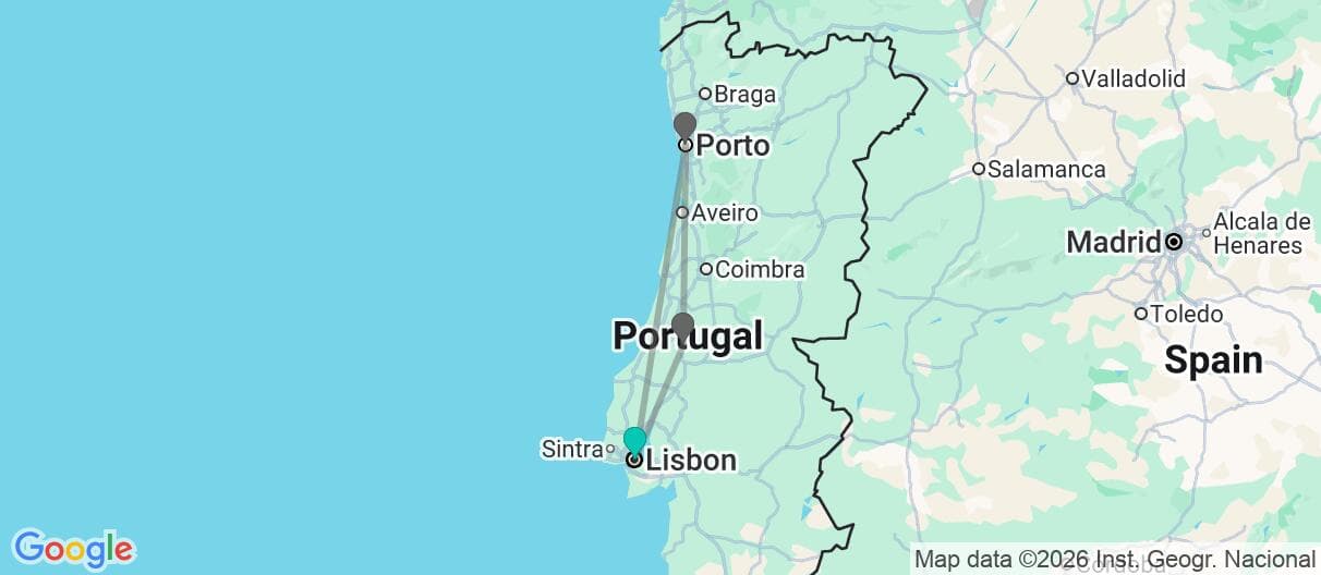 Trip map