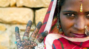 mujer India - 5 contrastes de la India